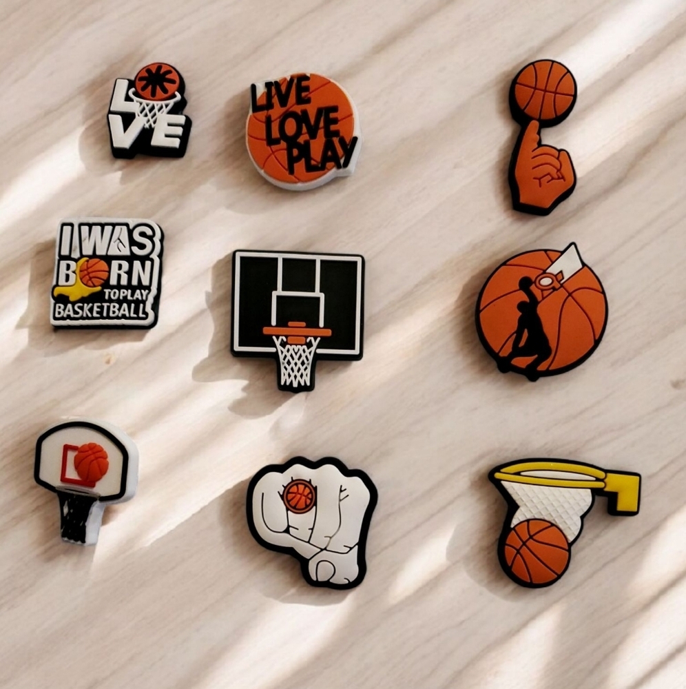 Basketball Shoe Charms